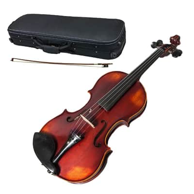 Professional Hand-made 4/4 Full Size Satin Acoustic Violin Antique image 1