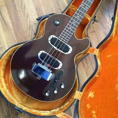 Gibson Les Paul Triumph recording bass/ personal 1969 Natural / Mahogany image 4