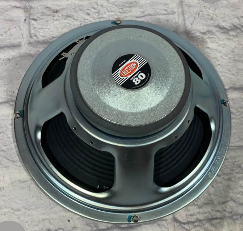 Celestion G12P-80 Seventy 80 12" 80-Watt 8ohm Guitar Amp Speaker 2020s - Silver image 1
