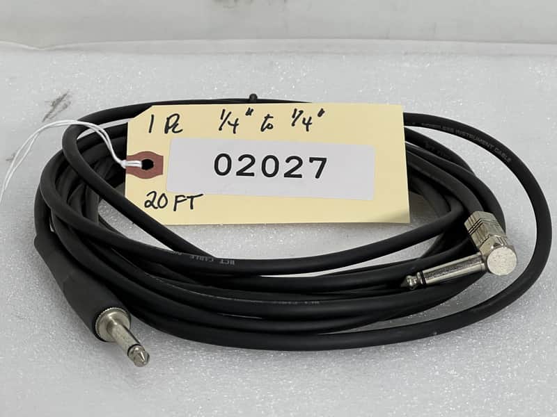 Unbranded ¼" To ¼" Male 20FT Cable #02027 (One)TRUEHEARTSOUND image 1