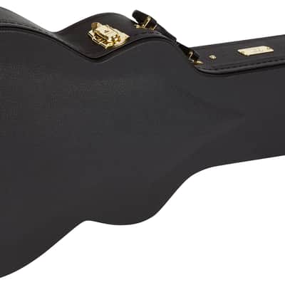 Fender PO-220E Orchestra 3-Tone Vintage Sunburst Acoustic Guitar with Case - Demo image 9