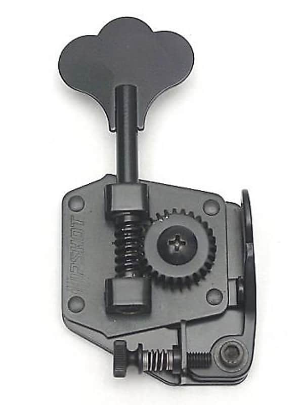 Hipshot Bass Xtender BT3 Black Bass Side image 1