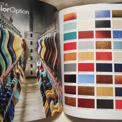 FENDER CUSTOM SHOP 2017 CUSTOM GUITAR DESIGN GUIDE CATALOG image 3