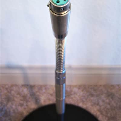 Vintage 1990's Chinese variant model / Atlas Sound MS-12C microphone floor / desk stand w XLR cable image 2