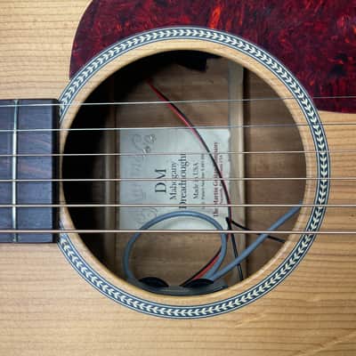 Martin DM Mahogany Dreadnaught 1999 Natural USA w/ OHSC image 10