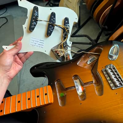 Fender Stratocaster Eric Johnson_ USA _2007 _ like Custom Shop _ 3,4 kg _ NITRO Suhr TMG LSL image 13