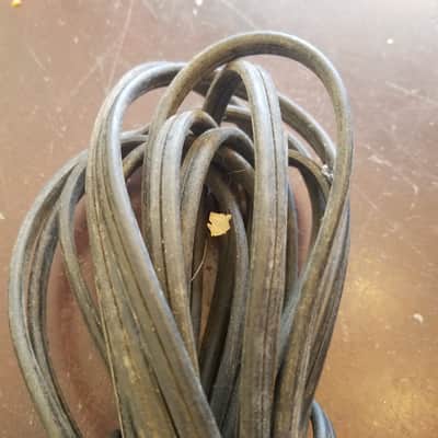 Belden Bell & Howell 2-pin 25' power cable electric cord extension stubby rare 1950s image 5