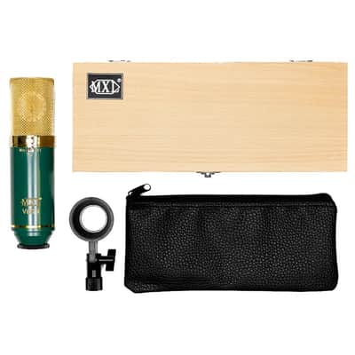 MXL V67i FET Condenser Microphone Bundle with 10ft Pig Hog Microphone Cable & Polishing Cloth – Dual-Diaphragm Mic with Warm and Bright Voicings for Studio Versatility image 2