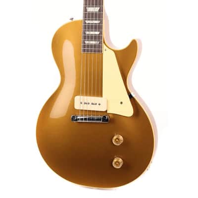 Gibson Custom '54 Les Paul Standard M2M Gold Top Single P90 image 15