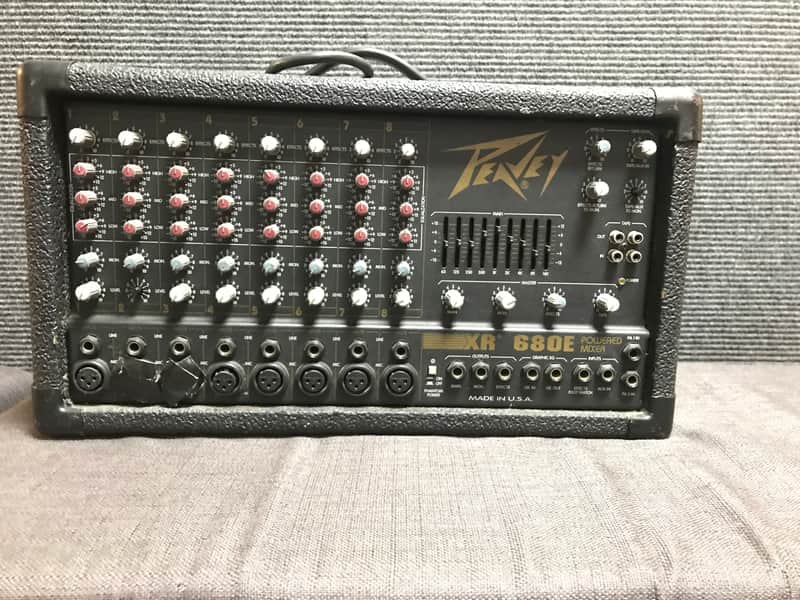 Peavey XR 680E powered mixer | Reverb