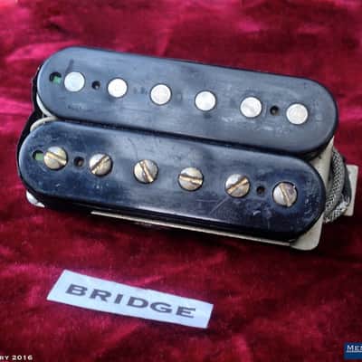 Early - Mid 1960s Gibson Patent Number Sticker Humbucker Pickups Matched Pair Non Pre T-Top 1965 image 17