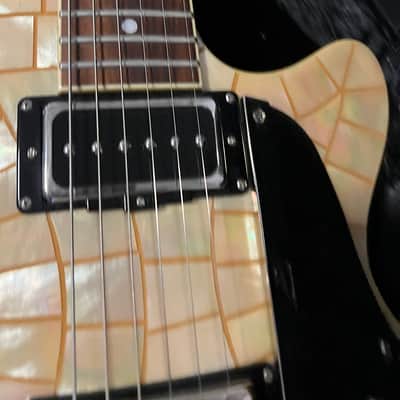 Duesenberg Starplayer TV Pearl Series Semi-Hollow Electric Guitar 2010s - Ice Pearl image 7
