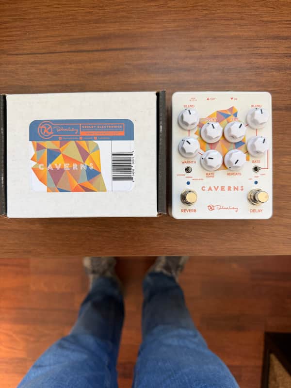 Keeley Caverns Reverb / Delay V2 2017 - Present - White image 1