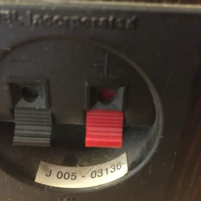 JBL 62 studio stereo reference speakers matched pair natural color image 7