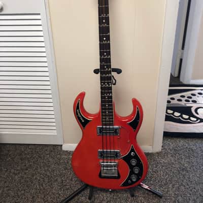 Must sell ... Price drop !!! Baldwin Baby Bison w/Rezotube  1965 Bass with CASE image 9