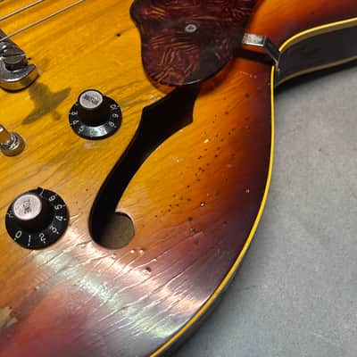 1966 Epiphone EB232 Rivoli Bass Guitar image 15