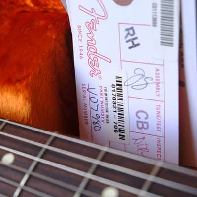 Fender FSR American Vintage '70s Stratocaster Matching Headstock 2015 Black image 10