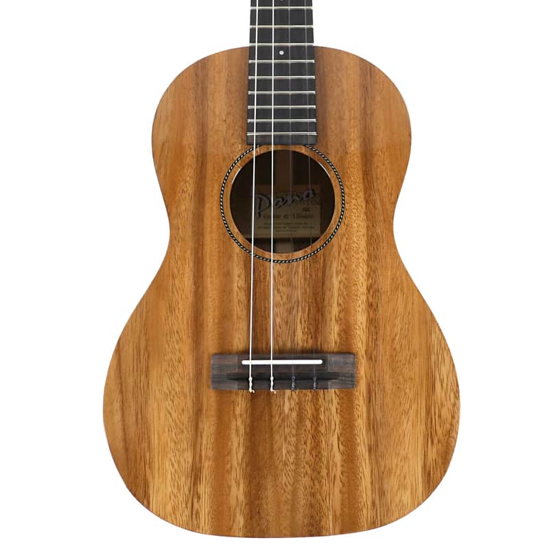Pono ABD Deluxe Solid Acacia Baritone Ukulele image 1