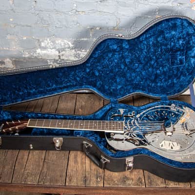 National Reso-Phonic Style O 14 Fret - Bright Nickel image 11