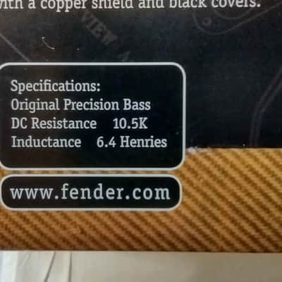 Fender Original USA Precision Bass Pickup Set, In Box, Like New image 4
