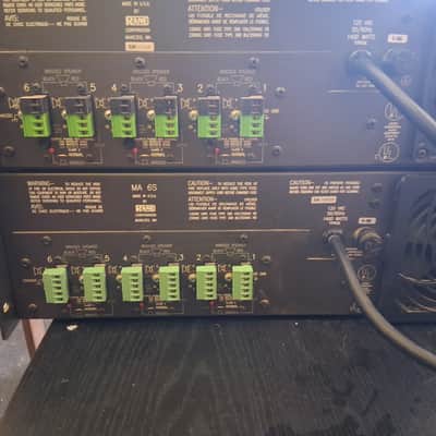 RANE MA-6S Bridgeable Professional Multi-Channel Amplifier w/ 6 Independent Amps image 3