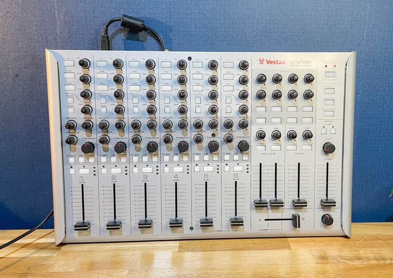 Mint] Vestax VCM-600 USB Midi DJ DAW Controller Ultra Rare! | Reverb