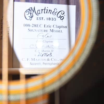 Martin 000-28EC Eric Clapton Sunburst #2945019 — Acoustic Guitar image 7