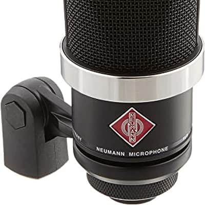 Neumann TLM 102 BK Large-Diaphragm Cardioid Condenser Microphone (Black) image 1