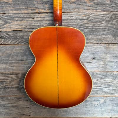 Used Gibson J-200 Artist Jumbo Acoustic Guitar - Sunburst w/OHSC image 5