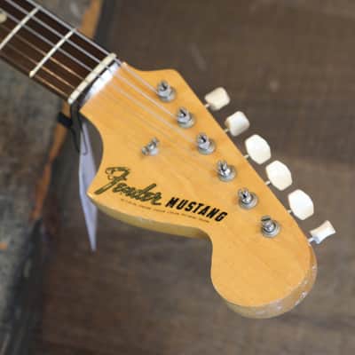 Vintage! 1966 Fender Mustang Electric Guitar Dakota Red + OHSC image 11