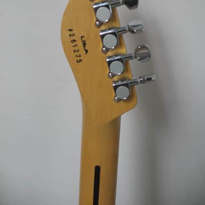 Logan Custom Tele Standard Walnut top veneer, American Cedar body, Gloss nitro image 6