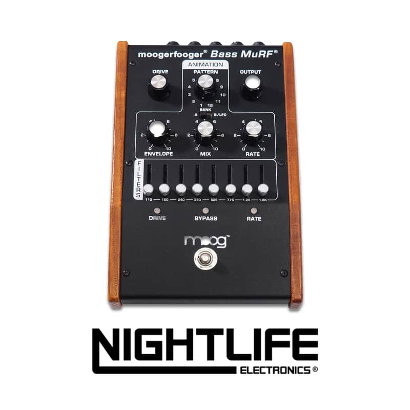 Moog MF-105B Moogerfooger Bass MuRF Black