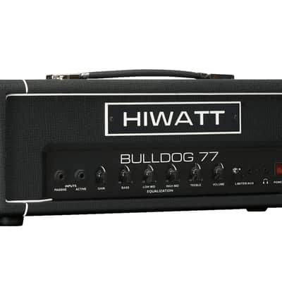 Hiwatt Bulldog 77 Head - 100W Bass Head image 6