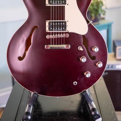 Gibson 335 Mod Shop - Electric Plum - Pearly Gates image 2