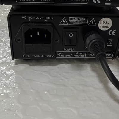 Vincent PHO-8 Phono Amplifier with PHO-8 MC MM Power Supply Silver Face image 7