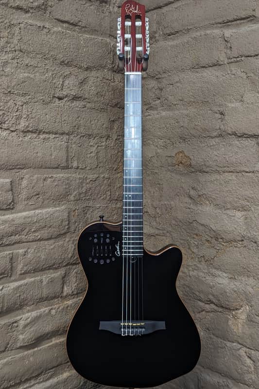 Godin ACS-SA Nylon Black | Reverb