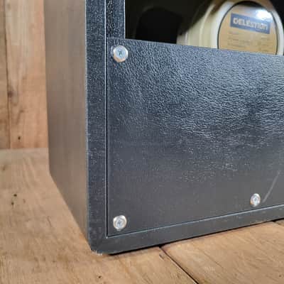 Marshall 2023 ST112 Lead 1x12 65 watt 16 ohm Extension Cab, casters added, Excellent - Black image 9