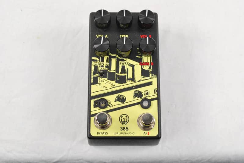 Used Walrus Audio 385 Overdrive MKII Yellow Guitar Effects Pedal image 1