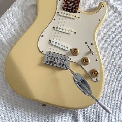 1980’s - 1990’s Vintage Starfire Stratocaster by EKS Tech Inc. Vintage Cream / Buttercream, Made in Japan. Upgraded, Serviced & Setup image 1