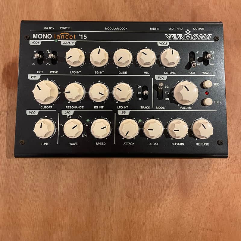 Vermona Mono Lancet 15 Matt black