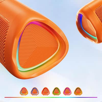 20W Portable Bluetooth Speaker with HD Audio, IPX5 Water-Resistant Design, 24H Battery, TWS Stereo Pairing for Home, Travel & Outdoor Use image 3