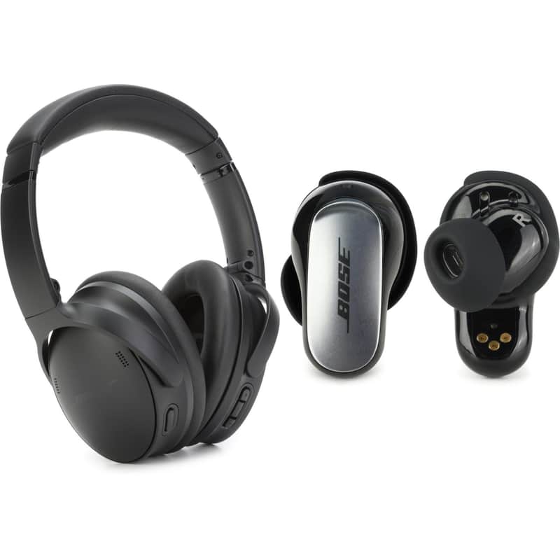 Bose QuietComfort Headphones and QuietComfort Ultra Earbuds - Black image 1