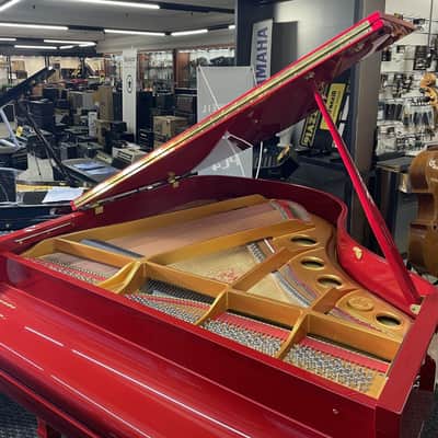 SCHULZE POLLMANN PIANOFORTE A MEZZA CODA S160 ROSSO image 4