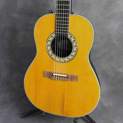 1970s Ovation 1624 Classical Acoustic-Electric Guitar image 9