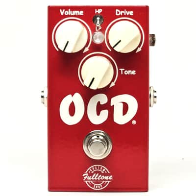 used Fulltone Limited Edition OCD V2 Candy Apple Red, Very Good Condition image 1
