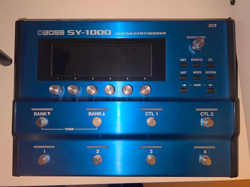 Boss SY-1000 Guitar Synthesizer 2020 - Present - Blue image 1