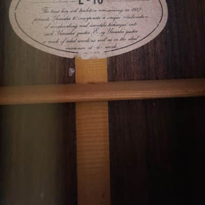 Yamaha L-10 Japan Acoustic image 10