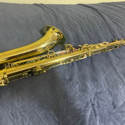 Anthem A-2000 Student Tenor Saxophone: 2017 - Lacquer with Wolfpak Case + Acessories image 6