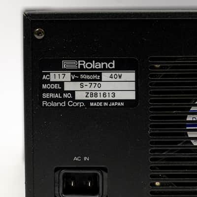 Roland S-770 16-Bit Digital Sampler 24-Voice 16-Part Multitimbral Rackmount image 6