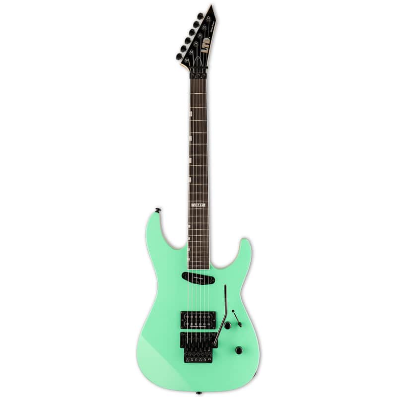 ESP LTD Mirage Deluxe '87 Turquoise Electric Guitar 1987 87 - B-Stock image 1